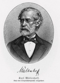 Karl Müllenhoff (1818-1884), from Könnecke Bilderatlas zur Geschichte der Deutschen Litteratur
