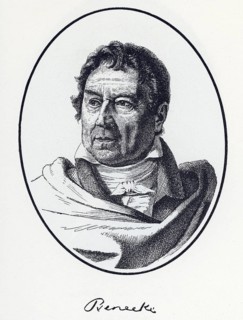Georg Friedrich Benecke (1762-1844) Etching by Ludwig Grimm, from Könnecke Bilderatlas zur