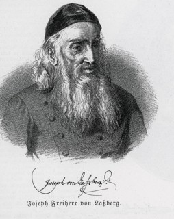 Joseph Freiherr von Laßberg (1770-1855), lithograph from Könnecke Bilderatlas zur Geschichte der