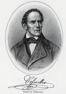 Andreas Schmeller (1785-1852) died of cholera, lithograph, from Könnecke Bilderatlas zur Geschichte