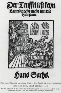 Der Teufel läßt kein Landsknecht mehr in die Hölle (The devil won't let a lansquenet into hell),