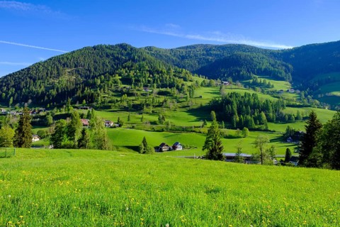 Bad Kleinkirchheim, Nockberge, Carinthia, Austria