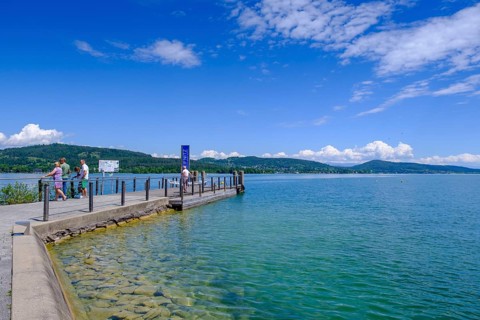 Reifnitz am Lake Wörth, south shore, Carinthia, Austria