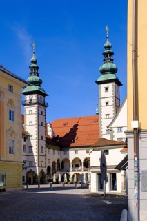 Landhaus Klagenfurt, seat of the Carinthian Parliament, Klagenfurt, Carinthia, Austria