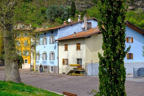 Piazza di Piedicastello, Trento, Trentino, Italy