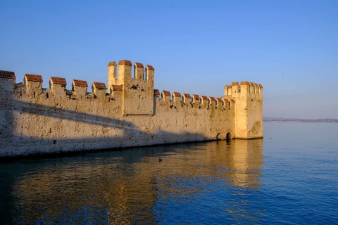 Castello Scaligero di Sirmione, Sirmione on Lake Garda, Veneto, Veneto, Italy