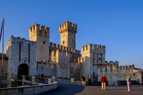 Castello Scaligero di Sirmione, Sirmione on Lake Garda, Veneto, Veneto, Italy