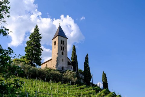 St. Jakob in Kastelaz, Tramin, Wine Route, South Tyrol, Italy