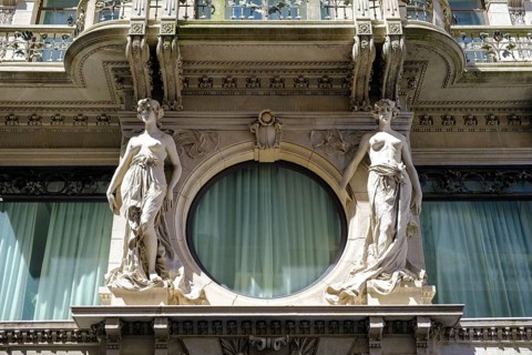Via Dante Alighieri, Trieste, Adriatic Sea, Friuli Venezia Giulia Region, Italy