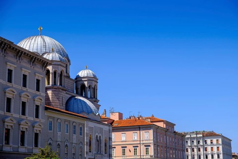 Orthodox Church of the Holy Trinity and St Spyridon, Trieste, Adriatic Sea, Friuli Venezia Giulia