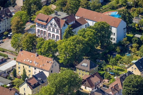 Aerial photo, Tinsberger Schule Grundschule, Lüdenscheid-Stadt, Lüdenscheid, Sauerland, North