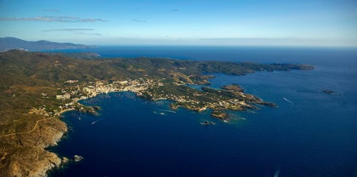 Parc Natural Cap De Creus, Cadaqués, Costa Brava, Catalonia, Spain, Cadaqués, Europe, aerial view,