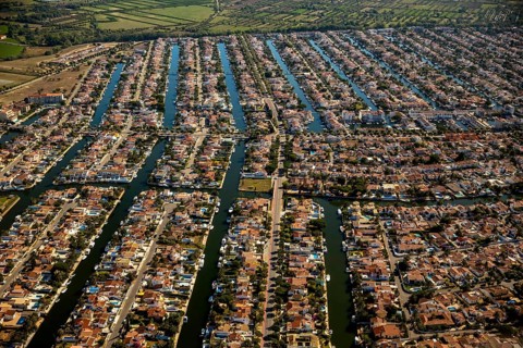 Marina of Empuriabrava, Ampuriabrava, CastellÃü d'EmpÃºries on the Gulf of Roses, holiday homes