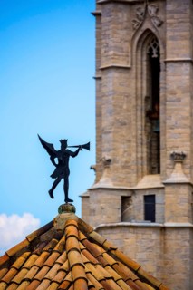 San Feliu, Church of Sant Felix, Inglesia de Sant Felix, Cathedral of Girona, Girona, Cataluña,
