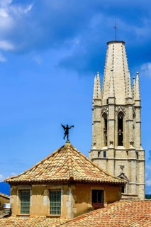 San Feliu, Church of Sant Felix, Inglesia de Sant Felix, Cathedral of Girona, Girona, Cataluña,
