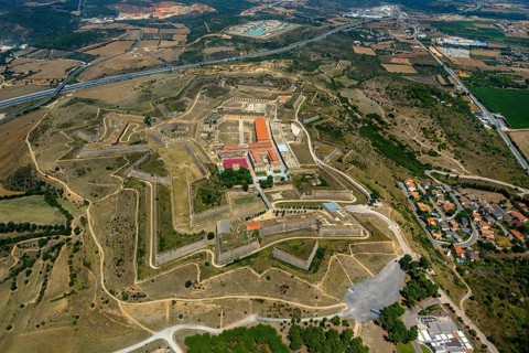 Castell San Ferran, Castle San Ferran, ramparts and fort of Figueres, Figueres, Costa Brava,