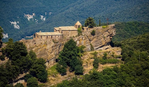 Rocacorba Monastery, Santuari de la Mare de Déu de Rocacorba, Monastery of Our Lady of Rocacorba,