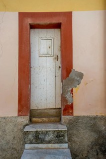 Sardinia, house with old door, Bosa, Europe, Province of Oristano, Italy, architecture, exterior,
