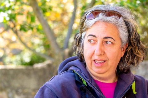 Sardinia, Pina Monne, female portrait and artist, Tinnura, Europe, Province of Oristano, Italy,
