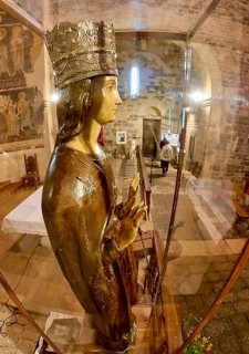 Sardinia, Santissima TrinitÃƒÂ di Saccargia, Romanesque church, fisheye shot, fisheye lens, 360