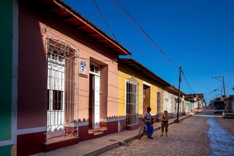 Casa Particular, private accommodation, street of Trinidad, Cuba, Sancti Spíritus, Trinidad, Sancti