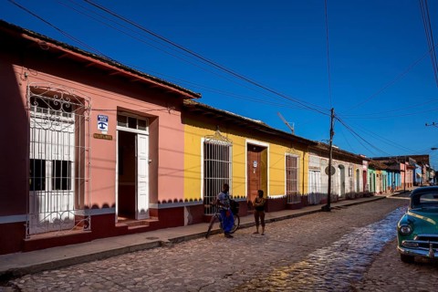 Casa Particular, private accommodation, street of Trinidad, Cuba, Sancti Spíritus, Trinidad, Sancti