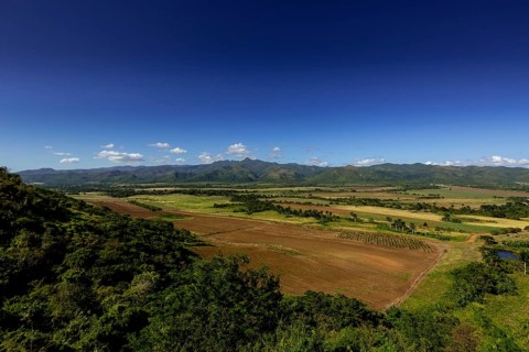 Mirador, Viewpoint over the Ingenios Valley, Valle de los Ingenios, Cuba, Sancti Spíritus, Sancti