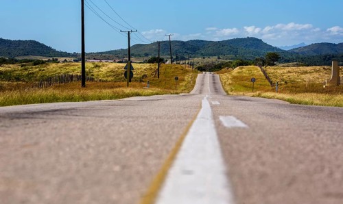 Country road between Santa Clara and Trinidad Valley of Ingenios, Valle de los Ingenios, country