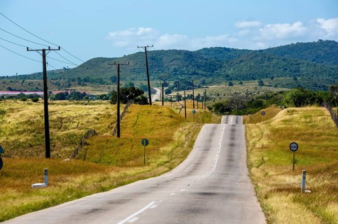 Country road between Santa Clara and Trinidad Valley of Ingenios, Valle de los Ingenios, country