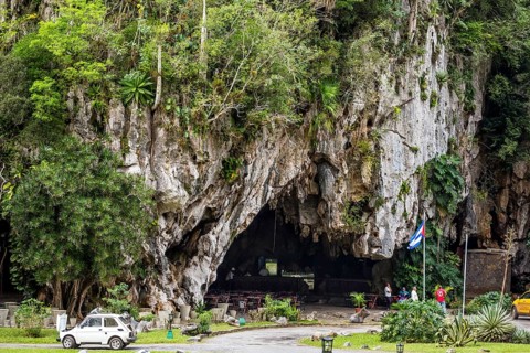 Karst mountain in the Vinales Valley, Viñales, Cuba, Pinar del Río