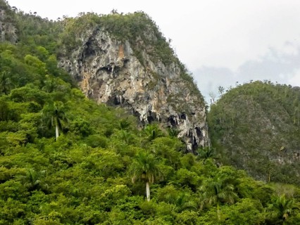 Karst mountain in the Vinales Valley, Viñales, Cuba, Pinar del Río