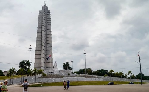 Monumento a Jose Marti at the Square of the Revolution, La Habana, Havana, Cuba, Cuba, Europe,