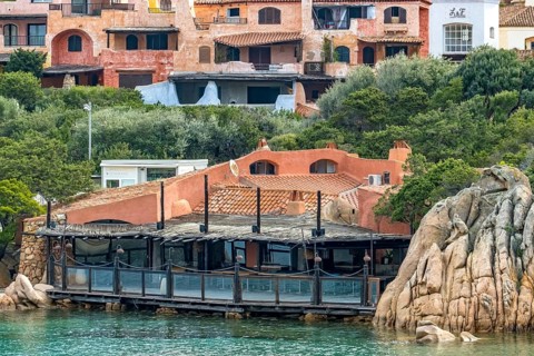 Sardinia, residential complex, worth seeing harbour town Porto Cervo, Arzachena, Europe, province