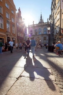 Langgasse, Langgasser Tor, GdaÅsk, Gdansk, Baltic Sea coast, Baltic Sea, pomorskie, Pomeranian