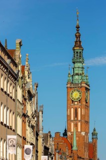 GdaÅsk, Gdansk, GdaÅsk Town Hall, GdaÅsk Town Hall Tower, GdaÅsk, Baltic Sea coast, Baltic Sea,