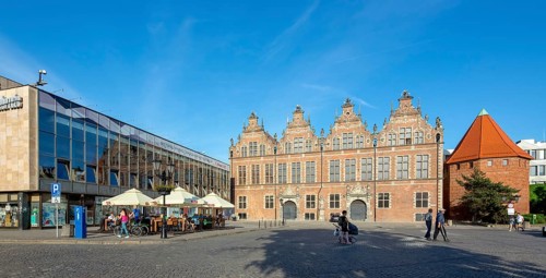 GdaÅsk, armoury, Gdansk, Baltic Sea coast, Baltic Sea, pomorskie, Pomeranian Voivodeship, Poland,