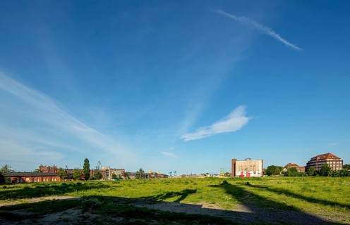 GdaÅsk, old shipyard halls, Gdansk, Baltic Sea coast, Baltic Sea, pomorskie, Pomeranian