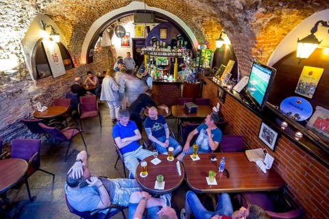 GdaÅsk, Irish Pub, Gdansk, Baltic Sea coast, Baltic Sea, pomorskie, Pomeranian Voivodeship, Poland,