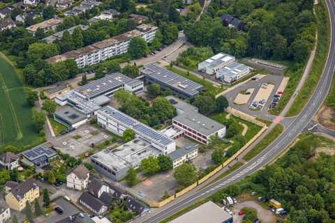 Aerial view, GGS Gemeinschaftsgrundschule Börgersbruch, Mathilde - Anneke - Schule Hauptschule,