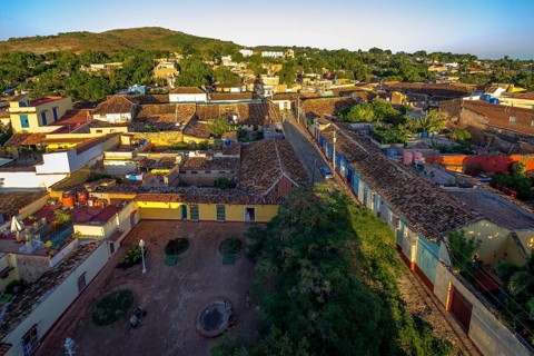 View of the city of Trinidad, Trinidad, Cuba, Sancti Spíritus, Sancti Spíritus from the bell tower