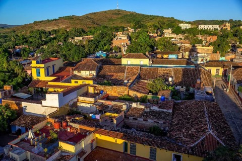 View of the city of Trinidad, Trinidad, Cuba, Sancti Spíritus, Sancti Spíritus from the bell tower