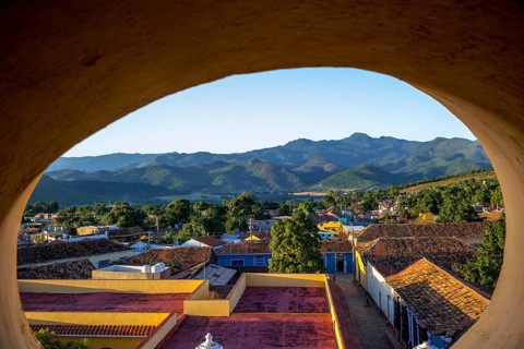 View of the city of Trinidad, Trinidad, Cuba, Sancti Spíritus, Sancti Spíritus from the bell tower