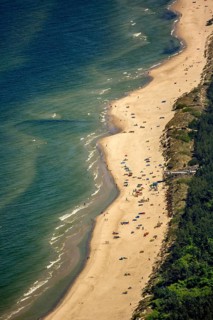 KoÅ'obrzeg, Kolobrzeg, Baltic Sea beach, Baltic Sea coast, Województwo zachodniopomorskie, Poland,