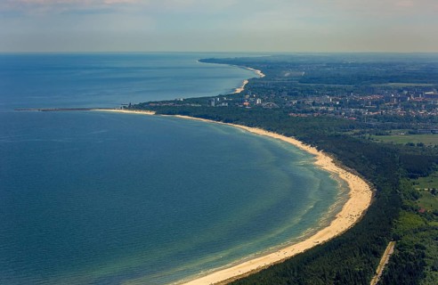 KoÅ'obrzeg, Kolberg, Baltic Sea beach, Dzwirzyno, Baltic Sea coast, Województwo zachodniopomorskie,
