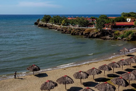 Caribbean beach, Yaguanabo, Cuba, Cienfuegos, Cuba