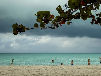 On the tourist beach of Varadero Hotel PARADISUS VARADERO RESORT SPA, Caribbean, Varadero, Cuba,