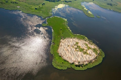 Gardzka KÄ™pa peninsula, PoÅ'chowo, Dusin, Baltic Sea coast, Województwo zachodniopomorskie,