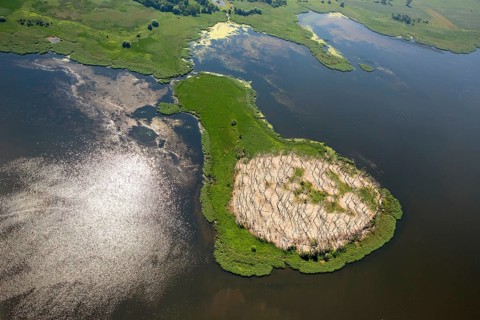 Gardzka KÄ™pa peninsula, PoÅ'chowo, Dusin, Baltic Sea coast, Województwo zachodniopomorskie,