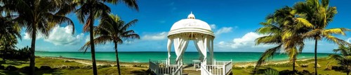 Wedding pavilion of the Hotel PARADISUS VARADERO RESORT SPA Varadero, Cuba, Matanzas, Cuba, Central