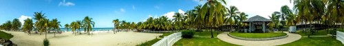 On the tourist beach of Varadero Hotel PARADISUS VARADERO RESORT SPA, Caribbean, Varadero, Cuba,